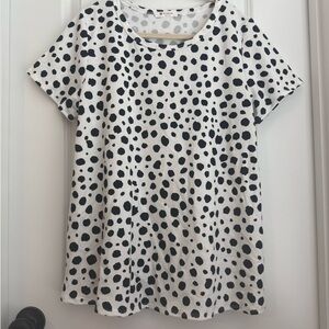 Polka Dot Women's Top